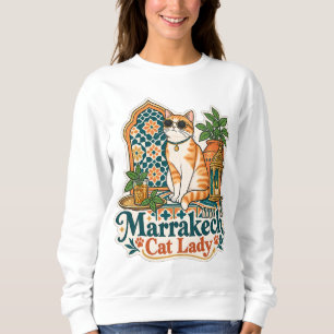 Sudadera Señora Gatos de Marrakech Amante Gatos