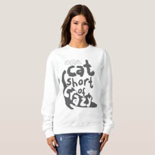 Sudadera Señora loca del gato