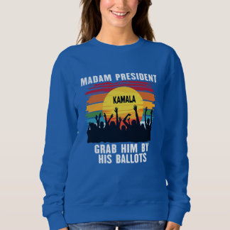 Sudadera Señora Presidenta, 2024, Kamala Harris 2024 v4