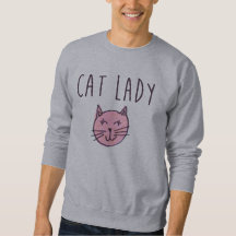 Señora Sweatshirt del gato