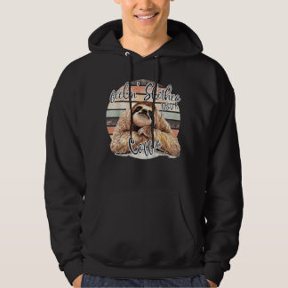 Sudadera Sensación de eslogan, necesito un café