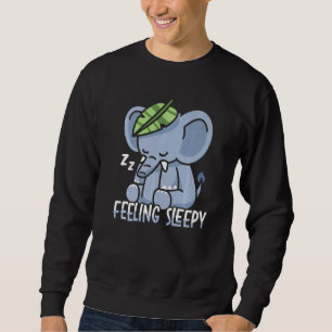 Sudadera Sensación de holgazanería elefante susurrante anim