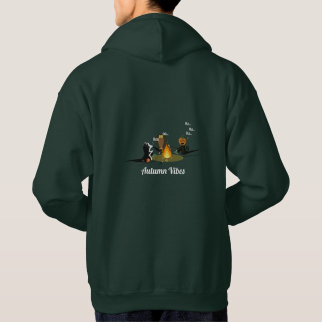 Sudadera Sensación del otoño (Reverso)