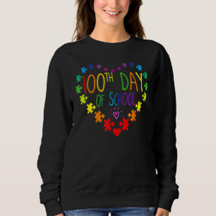Sudadera Sensibilización sobre el autismo 100 días en la es