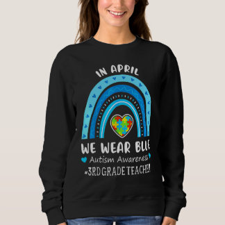 Sudadera Sensibilización sobre el autismo En Abril Usamos B