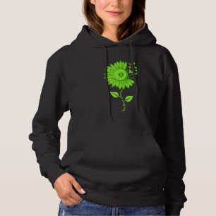 Sudadera Sensibilización sobre la enfermedad de Lyme Cinta