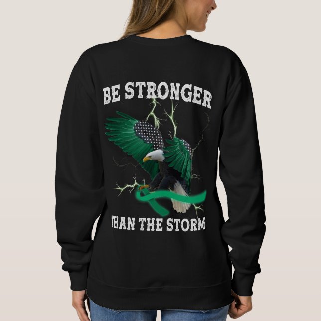 Sudadera Sensibilización sobre la salud mental Águila Rompe (Reverso)