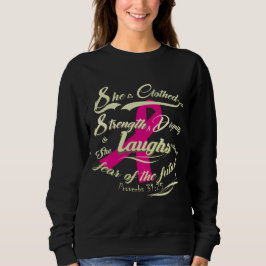 Sudadera Sensibilización temeraria sobre el cáncer de mama