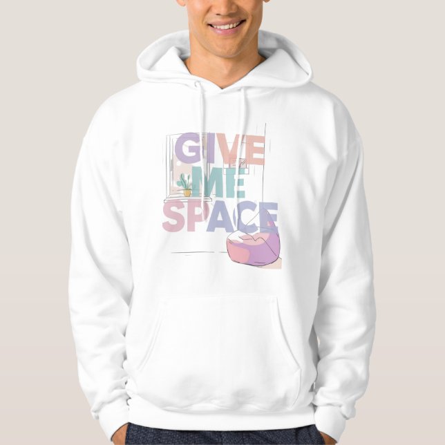 Sudadera Sensory Overload | Give Me Space Autism (Anverso)