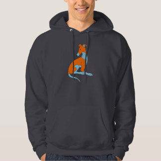 Sudadera Sentada de Roo (AZUL y ANARANJADO)