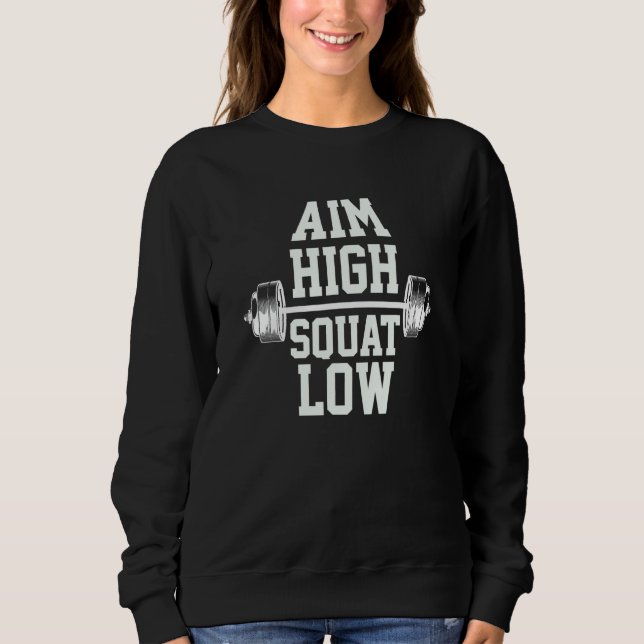 Sudadera Sentadilla Profunda de Construcción de Cuerpo Moti (Anverso)