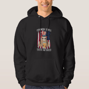 Sudadera Sentido común prueba tan buen sabor de cerveza esl