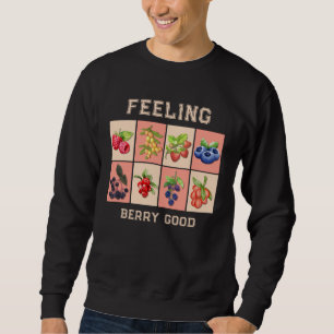 Sudadera SENTIMIENTO BERRY BUENO Personalizable Fresas Berr