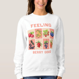 Sudadera SENTIMIENTO BERRY BUENO Personalizable Fresas Berr