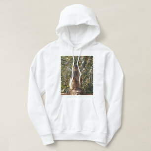 Sudadera Sentinel Vigilante: Meerkat Sobre El Exuberante Fo