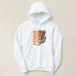 Sudadera Sentir el poder - Audaz Gráfico del tigre que ruge