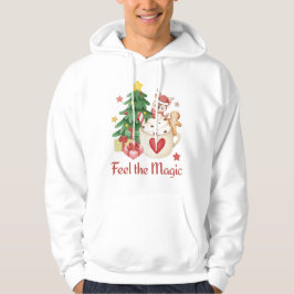 Sudadera Sentir el reno de los Navidades mágicos