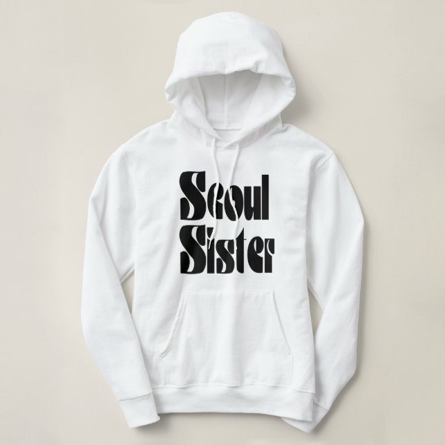 Sudadera Seoul Sister (Diseño del anverso)