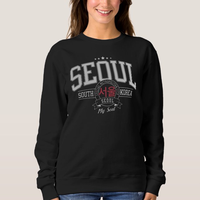 Sudadera Seoul - South Korea City (Anverso)
