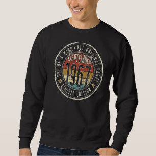 Sudadera Septiembre De 1967, De 55 Años De Edad, Nacido En