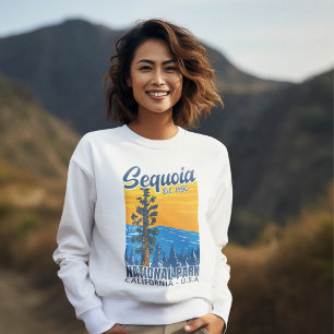 Sudadera Sequoia Trees California Wilderness Landscape
