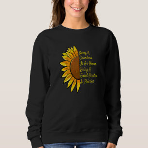 Sudadera Ser Abuela Es Un Honor Ser Abuela Es