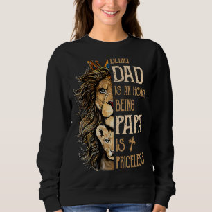 Sudadera Ser Abuelo Es Un Honor Ser Papa No Tiene Precio