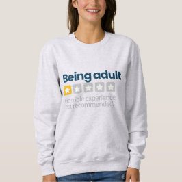 Sudadera Ser adulto