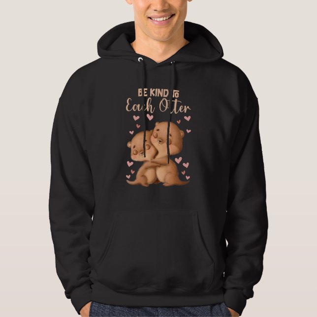 Sudadera Ser Amable Con Cada Otro 2 (Anverso)