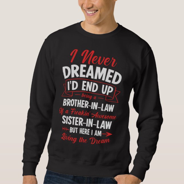 Sudadera Ser cuñado de una bruja loca (Anverso)
