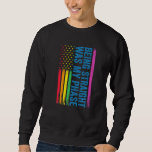Sudadera Ser Directo Fue Mi Fase Lgbt