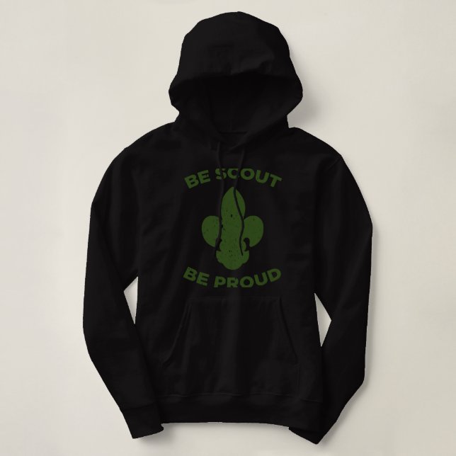 Sudadera Ser diseño de Scout para orgullosos scouts (Diseño del anverso)