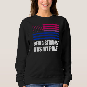 Sudadera Ser franco fue mi fase Bisexual Bandera Lgbt Gay