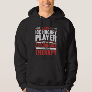 Sudadera Ser jugador de hockey sobre hielo es terapia diver