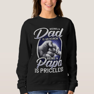 Sudadera Ser Padre Y Honor Ser Papa No Tiene Precio