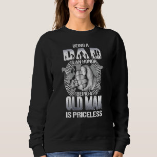 Sudadera Ser Papá Es Un Hombre De Honor No Tiene Precio