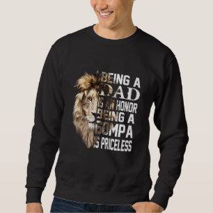 Sudadera Ser Papá Es Un Honor Gompa Es Un Padre Inpreciable