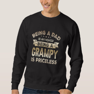 Sudadera Ser papá es un honor Ser Grampy no tiene precio