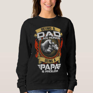 Sudadera Ser Papá Es Un Honor Ser Papa No Tiene Precio