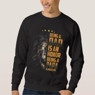 Sudadera Ser Papá Es Un Honor Ser Papa No Tiene Precio