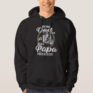 Sudadera Ser Papá Es Un Honor Ser Papa No Tiene Precio