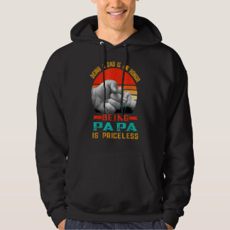 Sudadera Ser Papá Es Un Honor Ser Papa No Tiene Precio