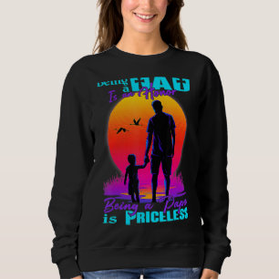Sudadera Ser Papá Es Un Honor Ser Papa No Tiene Precio