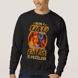 Sudadera Ser Papá Es Un Honor Ser Papa No Tiene Precio