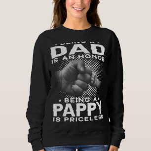 Sudadera Ser Papá Es Un Honor Ser Papado No Tiene Precio