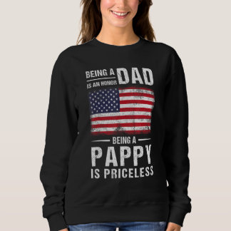 Sudadera Ser Papá Es Un Honor Ser Papel No Tiene Precio U