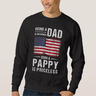 Sudadera Ser Papá Es Un Honor Ser Papel No Tiene Precio U