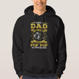Sudadera Ser Papá Es Un Honor, Ser Pop No Tiene Precio