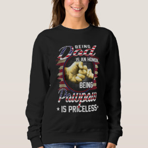 Sudadera Ser Papá Es Un Honor Ser Un Pawpaw Es Priceles