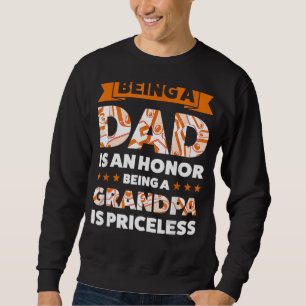 Sudadera Ser Papá Es Un Honor Ser Una Familia Abuela